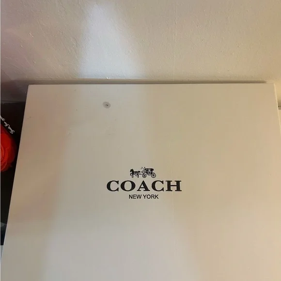 Coach Black Signature Mini Shoulder Bag with Gold Accents - Picture 13 of 14